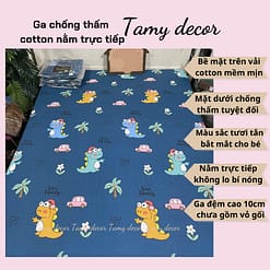 Ga chống thấm cotton ngăn ướt tuyệt đối TamyDecor » TamyDecor - Chăn ga gối đệm 11 7 » TamyDecor - Chăn ga gối đệm