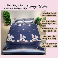 Ga chống thấm cotton ngăn ướt tuyệt đối TamyDecor » TamyDecor - Chăn ga gối đệm 13 7 » TamyDecor - Chăn ga gối đệm