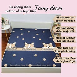 Ga chống thấm cotton ngăn ướt tuyệt đối TamyDecor » TamyDecor - Chăn ga gối đệm 14 7 » TamyDecor - Chăn ga gối đệm