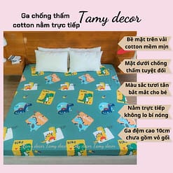 Ga chống thấm cotton ngăn ướt tuyệt đối TamyDecor » TamyDecor - Chăn ga gối đệm 5 7 » TamyDecor - Chăn ga gối đệm