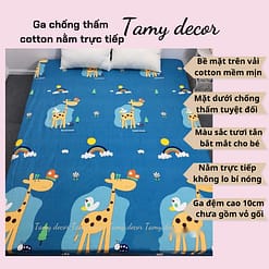 Ga chống thấm cotton ngăn ướt tuyệt đối TamyDecor » TamyDecor - Chăn ga gối đệm 9 8 » TamyDecor - Chăn ga gối đệm