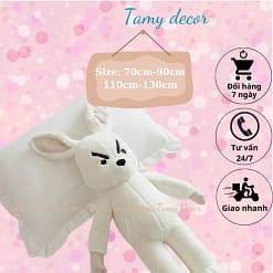 Gấu bông thỏ mặt quạo mặt tức giận cao cấp có túi Tamy Decor » TamyDecor - Chăn ga gối đệm gaubong 25 » TamyDecor - Chăn ga gối đệm