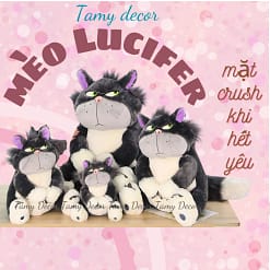 Gấu bông mèo Lucifer mặt quạo cao cấp Tamy Decor » TamyDecor - Chăn ga gối đệm gaubong 4 » TamyDecor - Chăn ga gối đệm