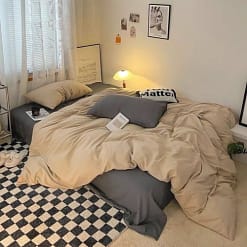 Bộ ga gối Cotton TC màu trơn - notag nhà Tamy decor » TamyDecor - Chăn ga gối đệm tctron8 » TamyDecor - Chăn ga gối đệm