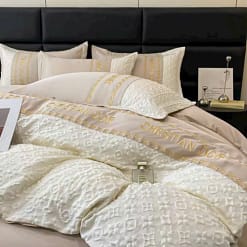 Bộ chăn ga phi lụa vân nổi Tamy Decor » TamyDecor - Chăn ga gối đệm nivannoi4 » TamyDecor - Chăn ga gối đệm