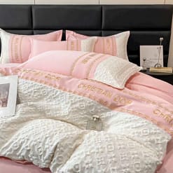 Bộ chăn ga phi lụa vân nổi Tamy Decor » TamyDecor - Chăn ga gối đệm nivannoi6 » TamyDecor - Chăn ga gối đệm